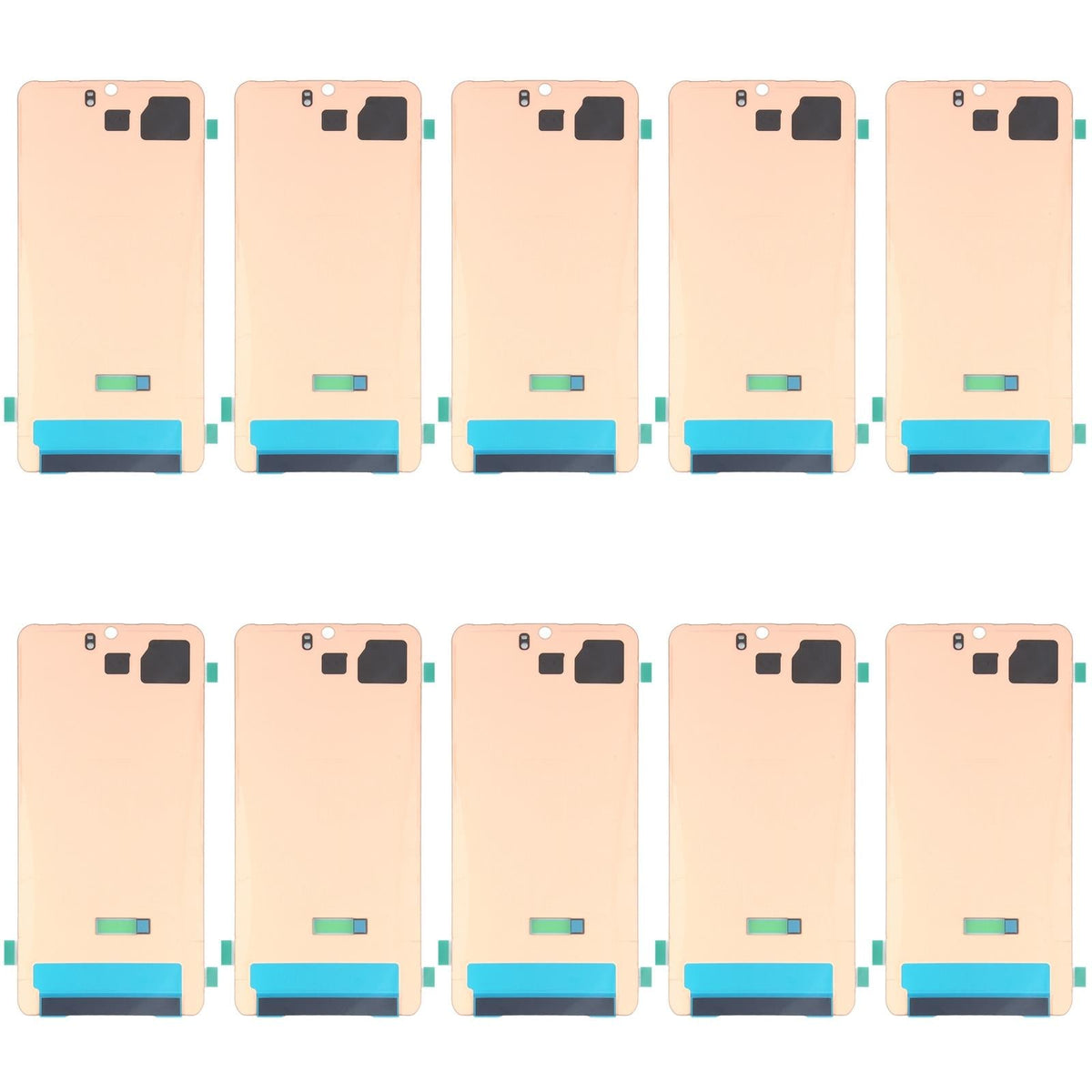 Samsung Galaxy S20+ 10-Pack Lcd Digitizer Back Adhesive Stickers - Clear-1915198438656577541