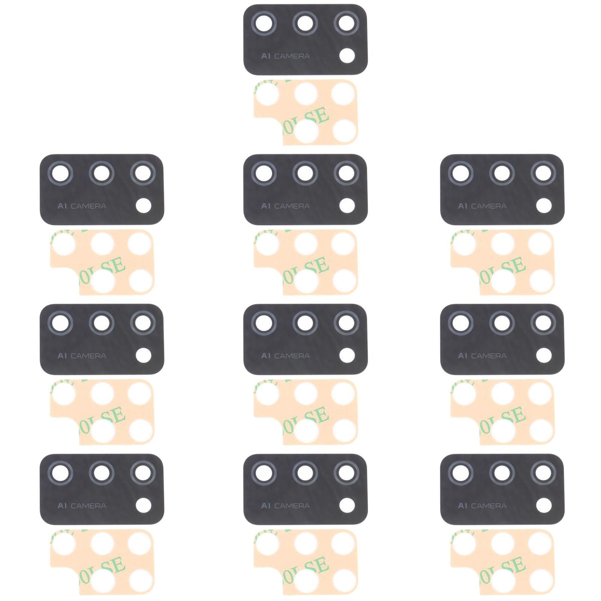 10-Pack Rear Camera Lenses For Samsung G998B-1915197198941949952