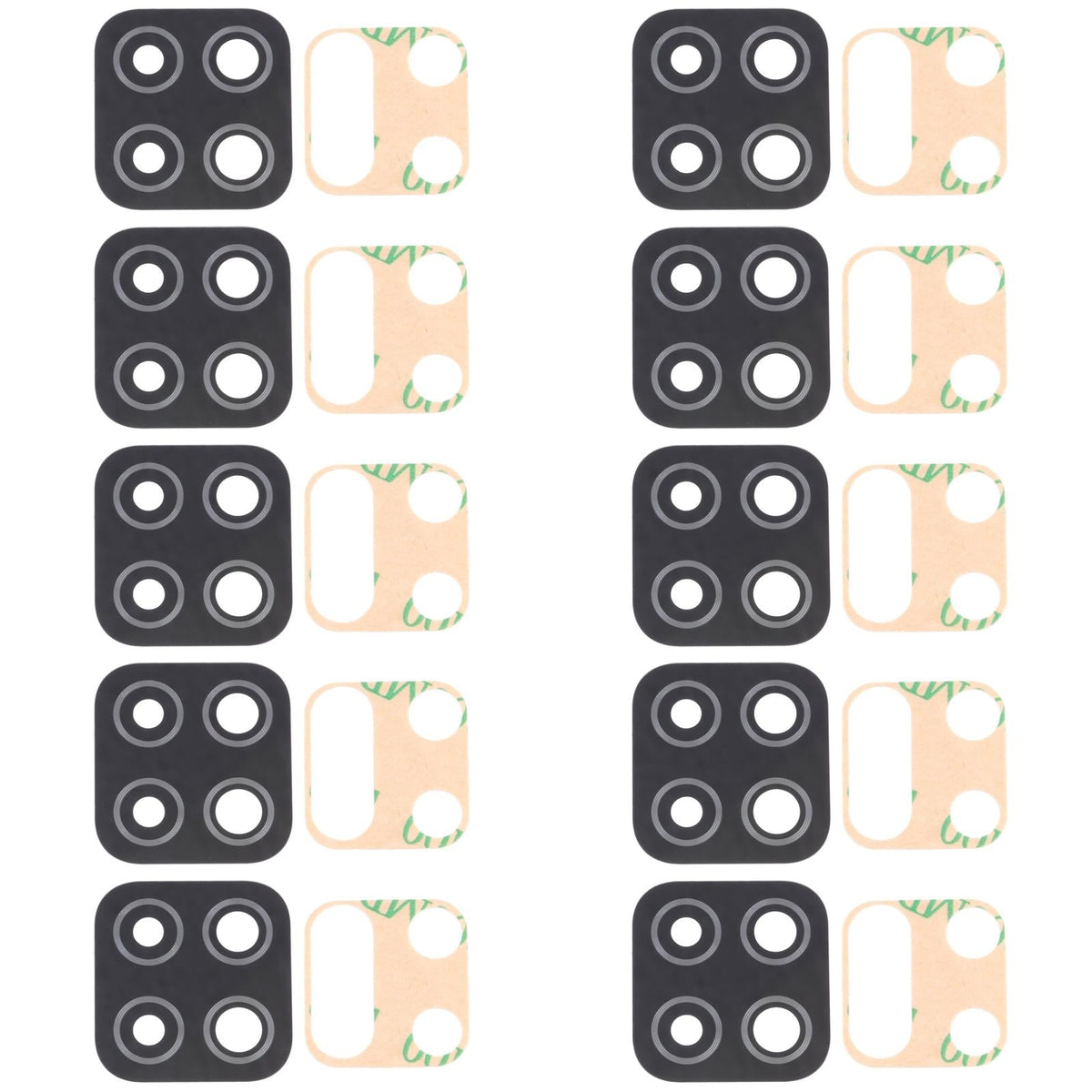 Samsung Galaxy M12 Back Camera Lens - Set Of 10-1915197887940268032