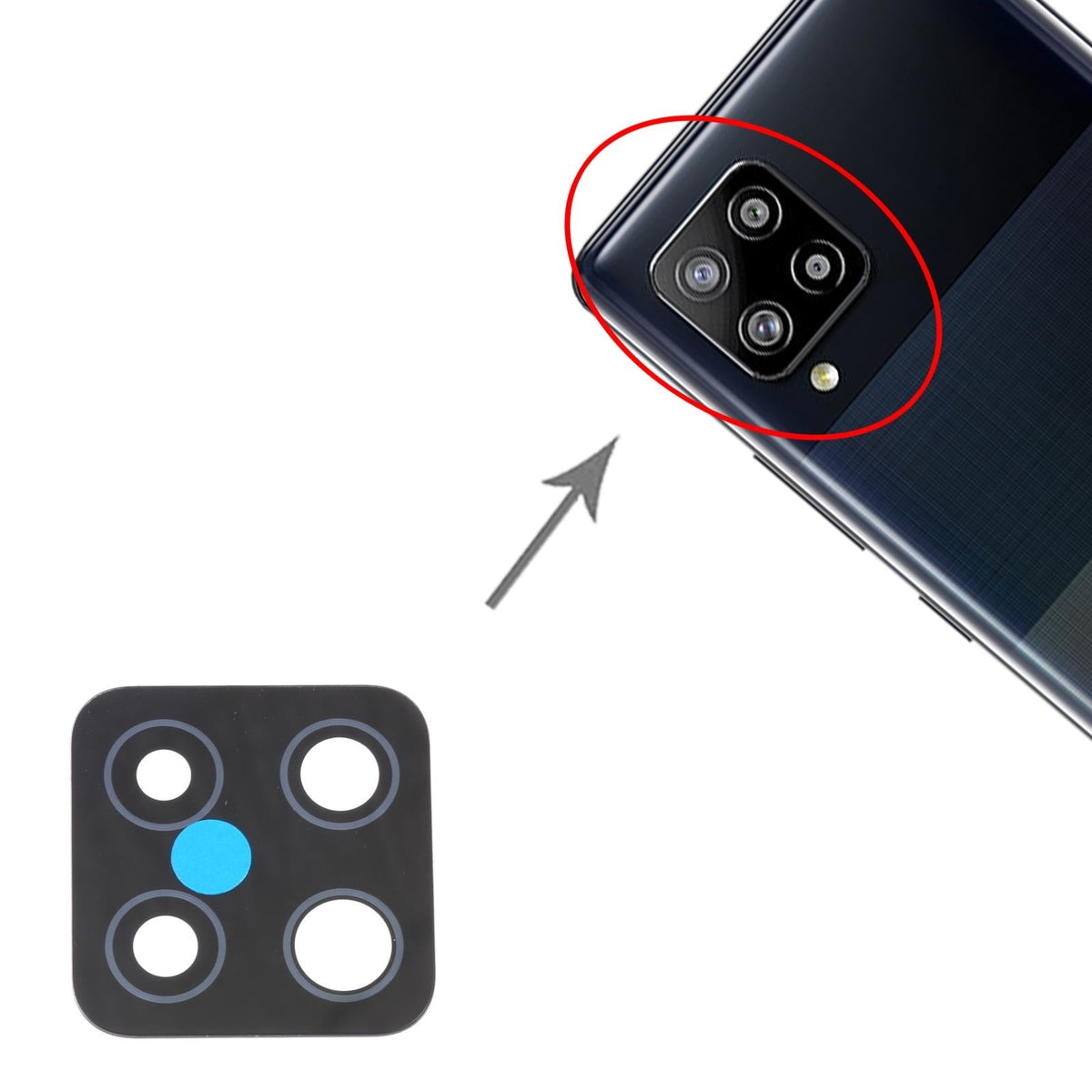 10-Pack Rear Camera Lenses For Samsung A425-1915197550856638467