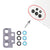 10 Piece Lens Cover Set For Samsung A526-1915198037374930947