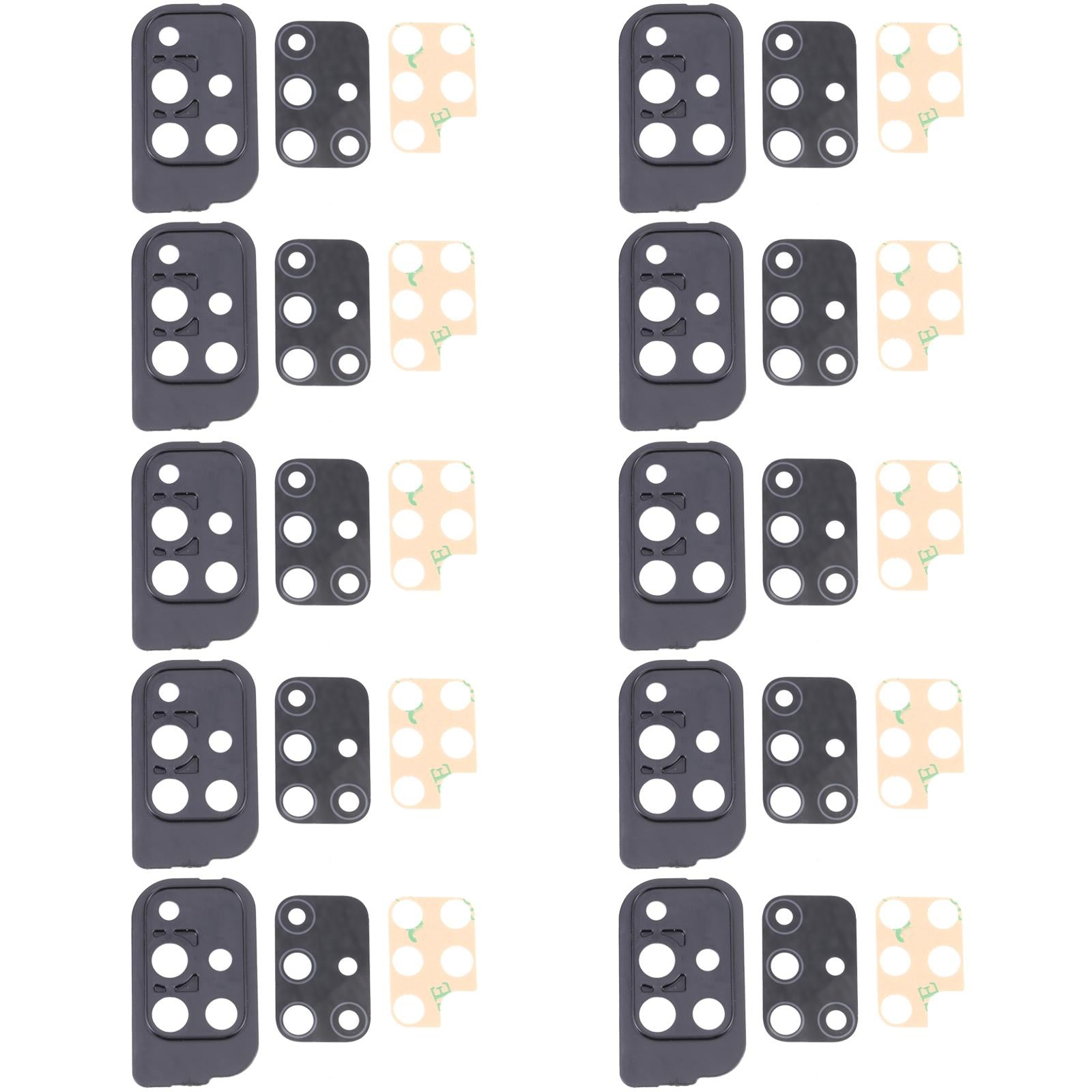 10-Pack Camera Lens Cover For Samsung Galaxy M51 - Small-1915196799203807232