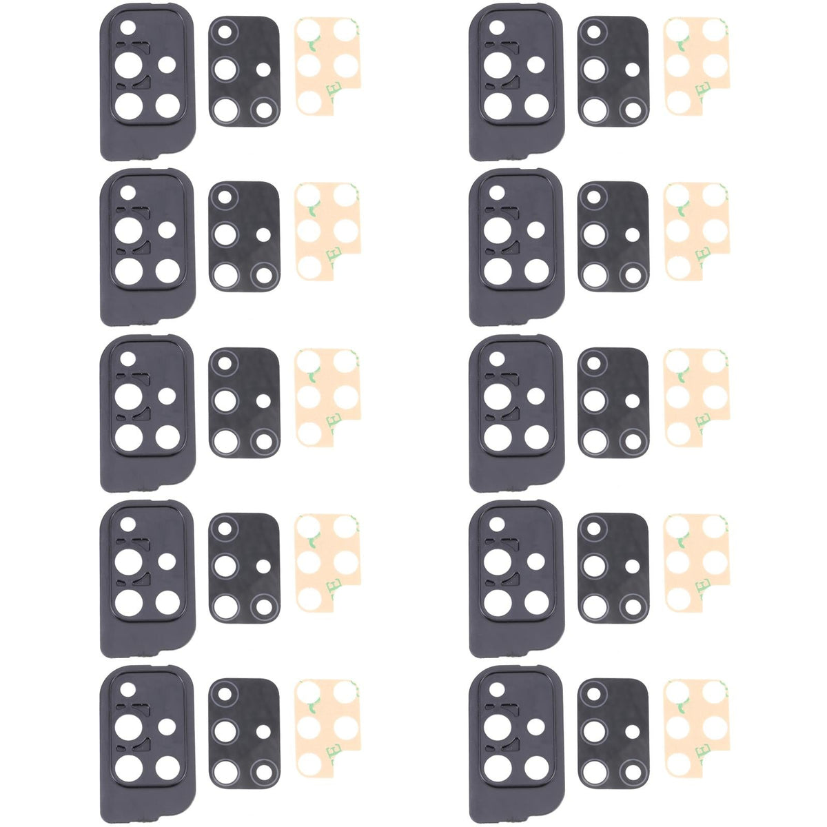 10-Pack Camera Lens Cover For Samsung Galaxy M51 - Small-1915196799203807236