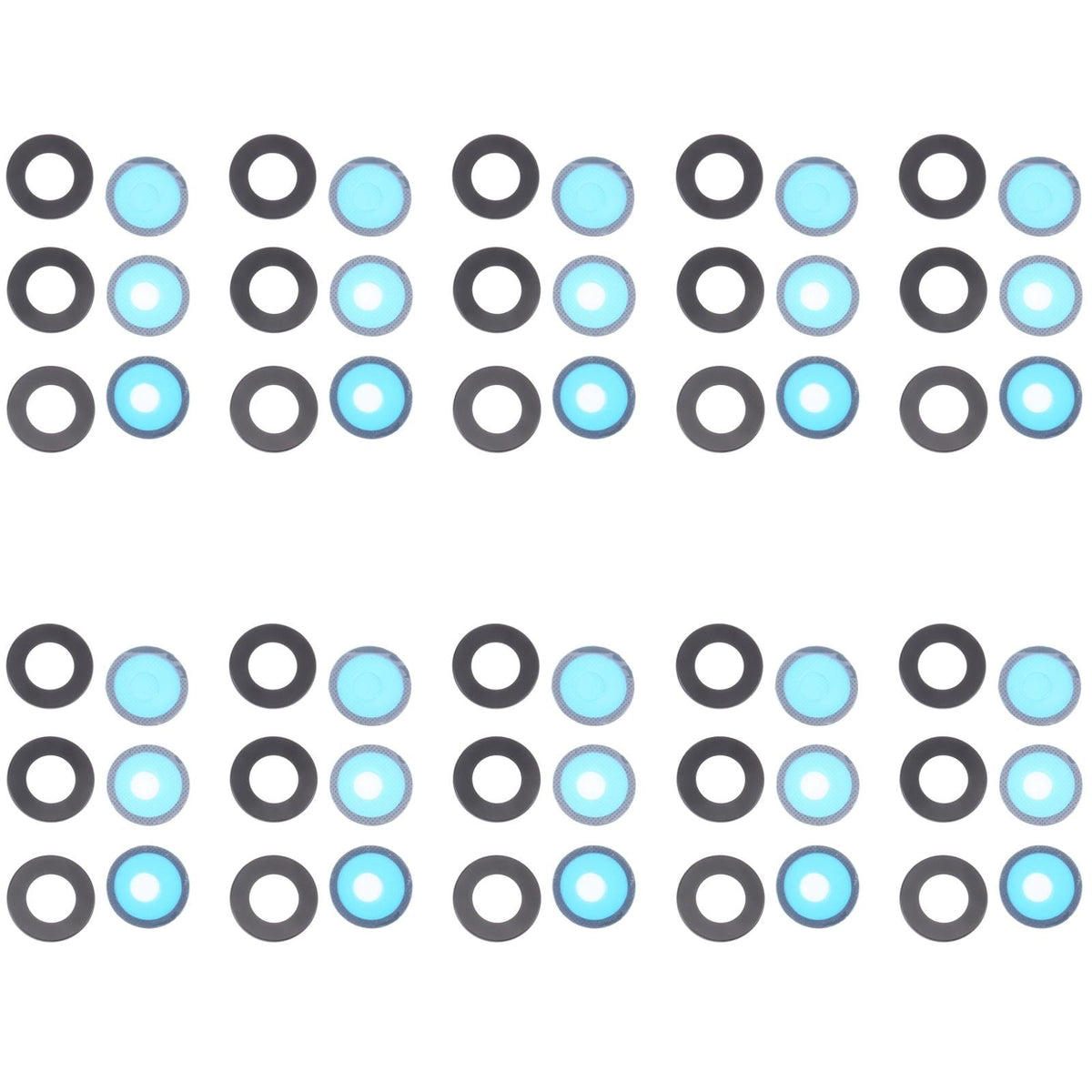 10-Piece Back Camera Lens For Samsung Galaxy A72-1915197513154039812