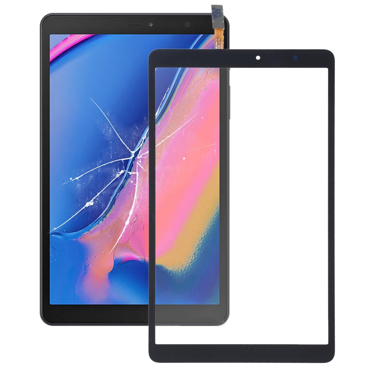 8.0 Touch Panel For Samsung Galaxy Tab A With S Pen 2019 - Black-1915196730215895040