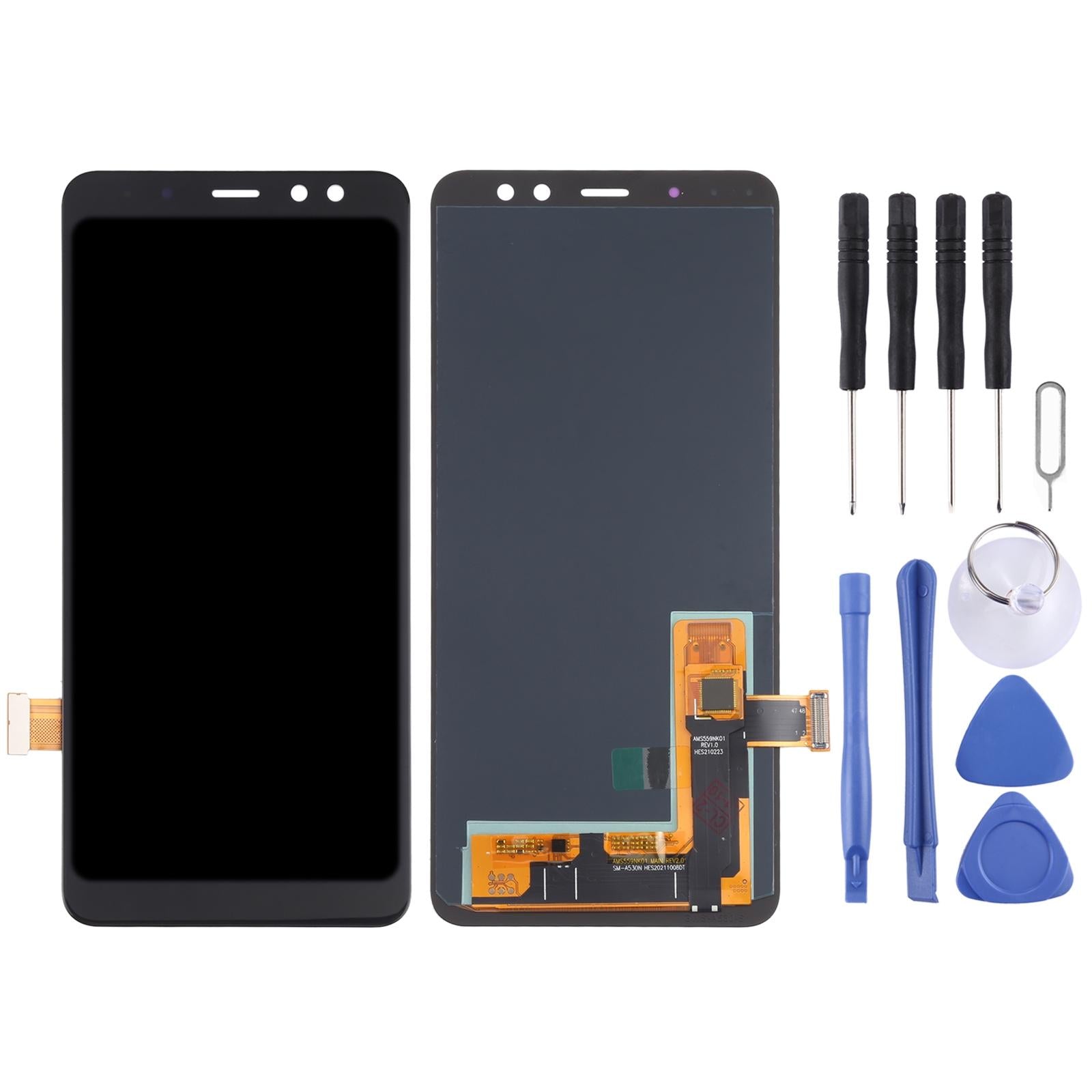 Full Assembly Oled Lcd Screen For Samsung Galaxy A8 / A5 2018 With Digitizer-1915198238479224832