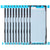 10-Pack Front Housing Adhesive For Samsung Galaxy S9 - Clear-1915197704791789569