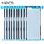 10-Pack Front Housing Adhesive For Samsung Galaxy S9 - Clear-1915197704791789572