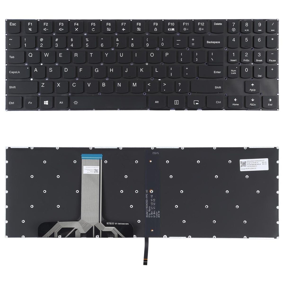 Backlit Uk Keyboard For Lenovo Legion Y520 / Y720-1915196995694366725