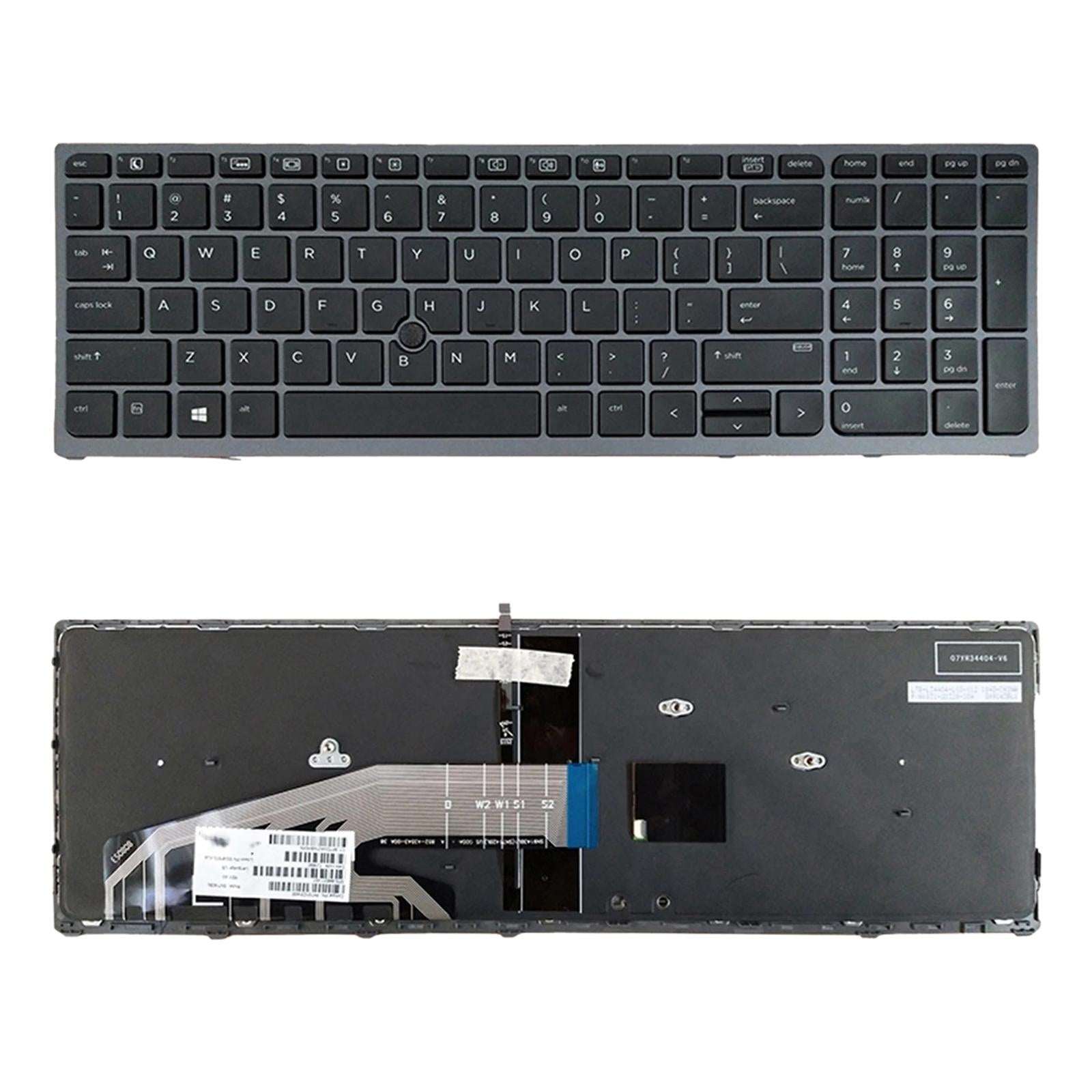 Backlit Keyboard For Hp Zbook 15 / 17 G3 - Us Version-1915197017450221568