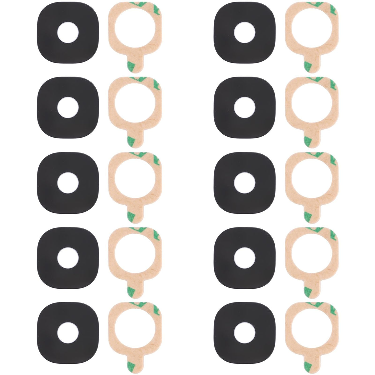 10-Piece Rear Camera Lens For Infinix Note 4 / 4 Pro X571 X572 X572 Lte-1915197932739629060