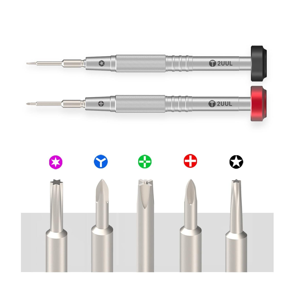 2Uul Flyshaft Screwdriver Set - Compact And Versatile-1915198078395224068