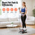 Everfit Mini Stepper with Resistance Rope Aerobic for Exercise Compact Home Workout Grey
