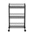 Artiss 3-Tier Shelving Unit Adjustable Garage Storage Kitchen Rack With Wheels