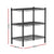 Artiss 3-Tier Shelving Unit Adjustable Garage Storage Shelves Kitchen Rack Steel