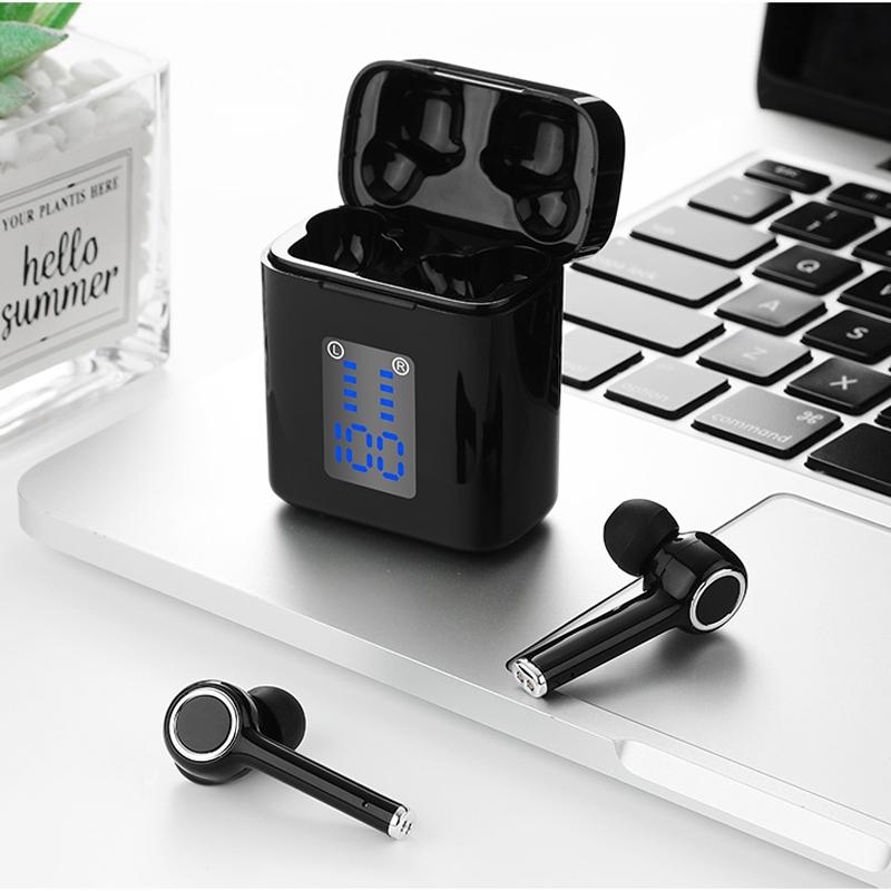 5D Stereo T &amp; G Tg905 Tws Bluetooth Earphones With Led Display &amp; Charging Box-1915198223937572865