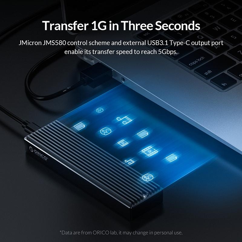 High-Speed M.2 Ssd Enclosure - Compact Design-1915197175793586184