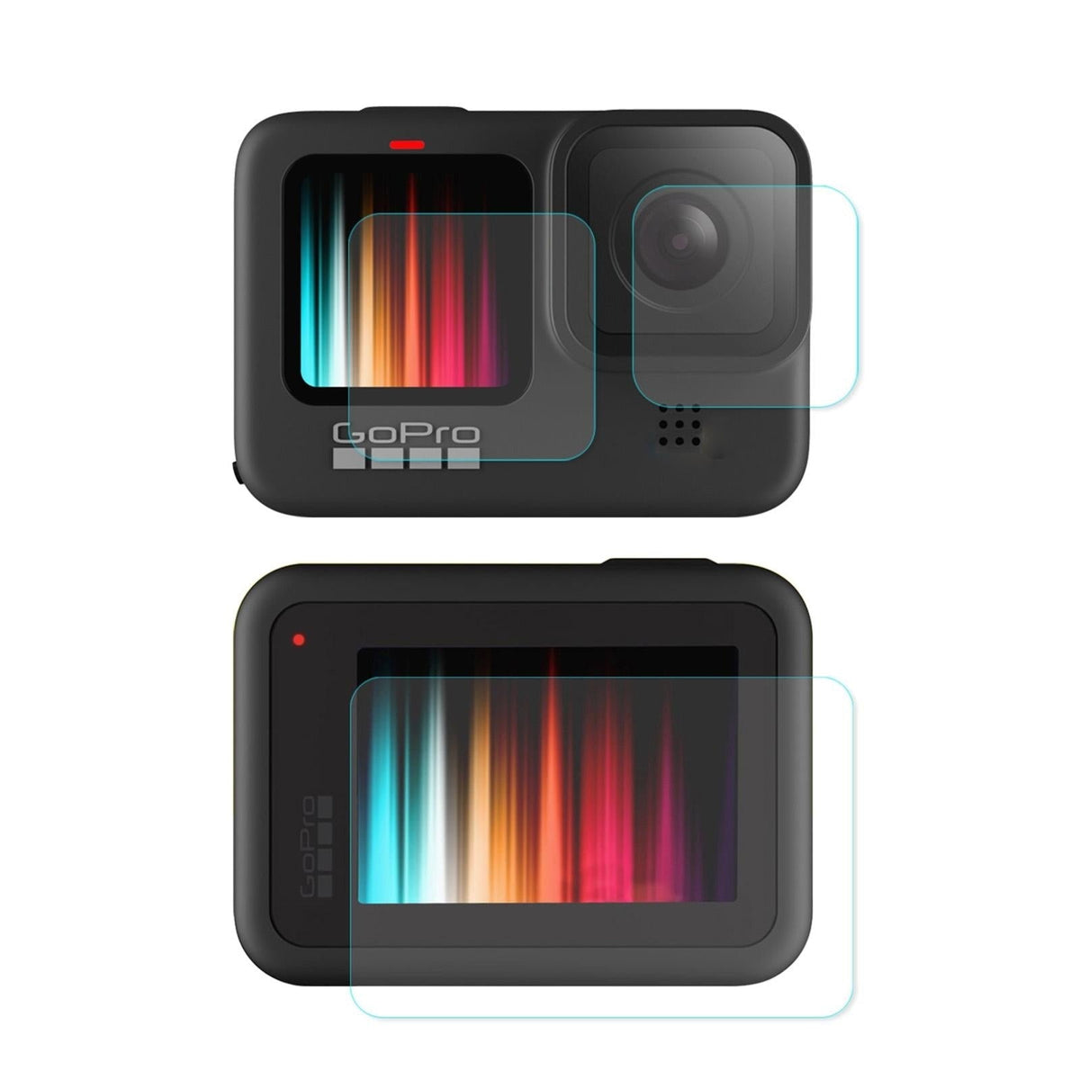 Enkay Hat Prince 3-In-1 Tempered Glass Film For Gopro Hero9 Camera Lens And Screen - 0.2Mm 9H 2.15D-1915197381679386624