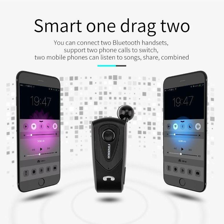 Retractable Bluetooth Headset With Caller Reminder And Anti-Theft Vibration-1915198280875249668