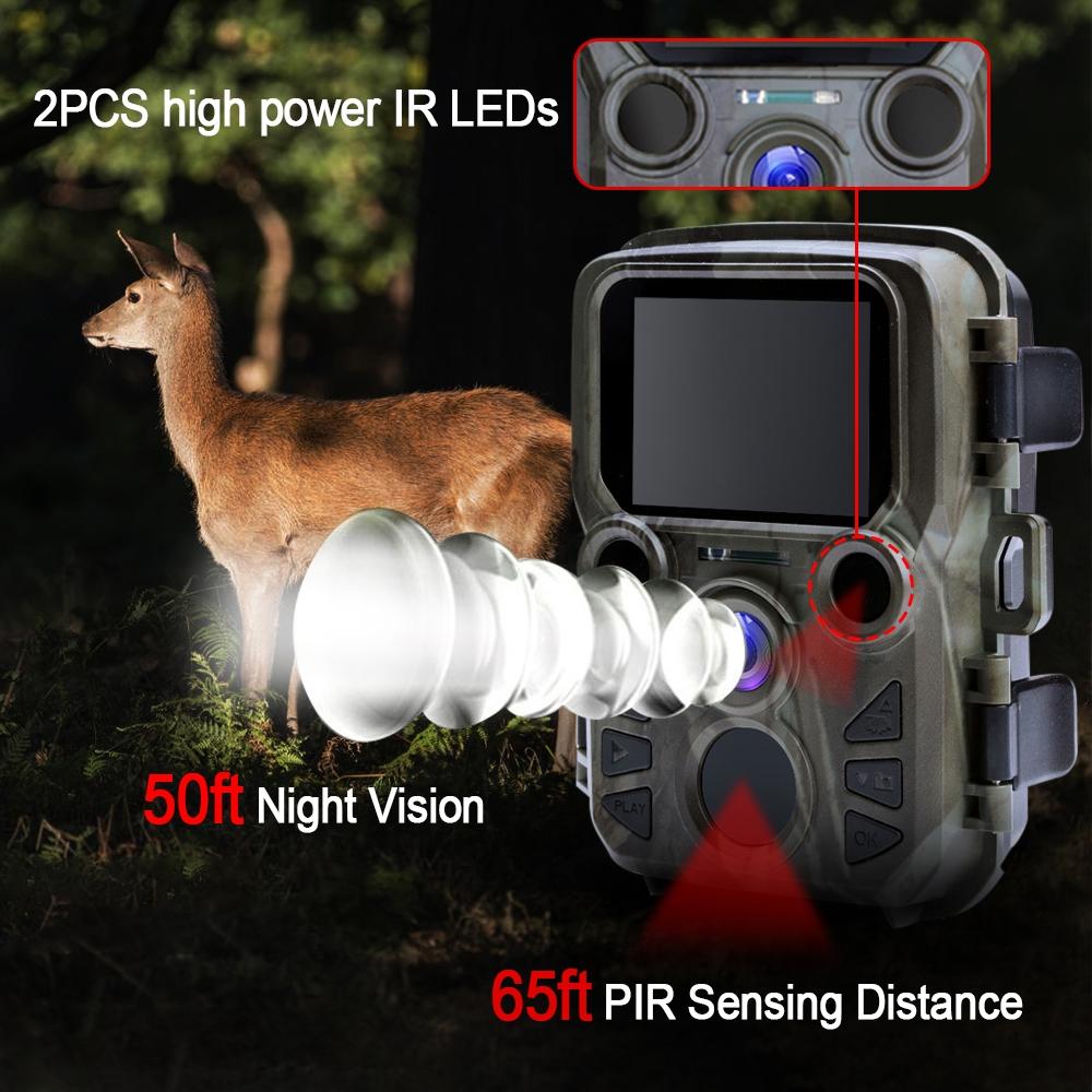 12Mp Hd 1080P Mini Hunting Camera For Tracking-1915197219032666113
