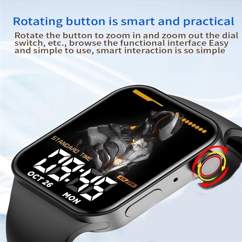 Waterproof Smart Watch With Colour Screen - Ip67-1943465053655273476