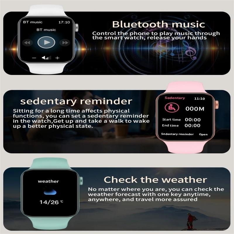 Waterproof Smart Watch With Colour Screen - Ip67-1943465053655273478