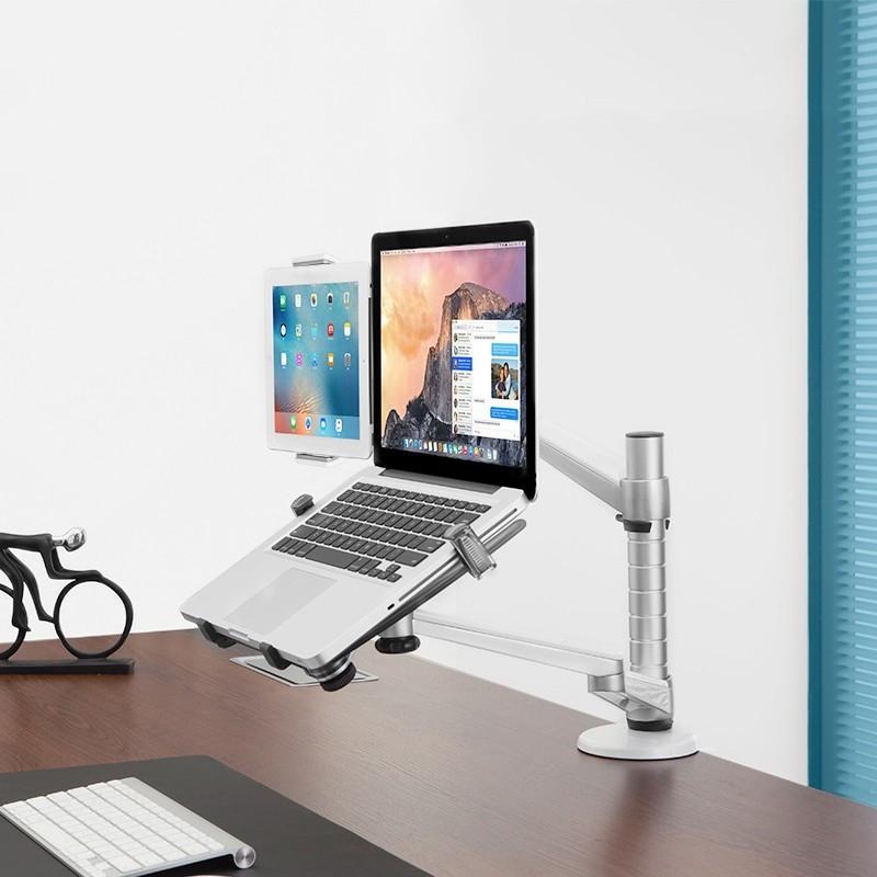 Versatile Rotating Stand For 10-16 Laptops And 4.7-12.9 Tablets - Adjustable Height-1964932279193178117