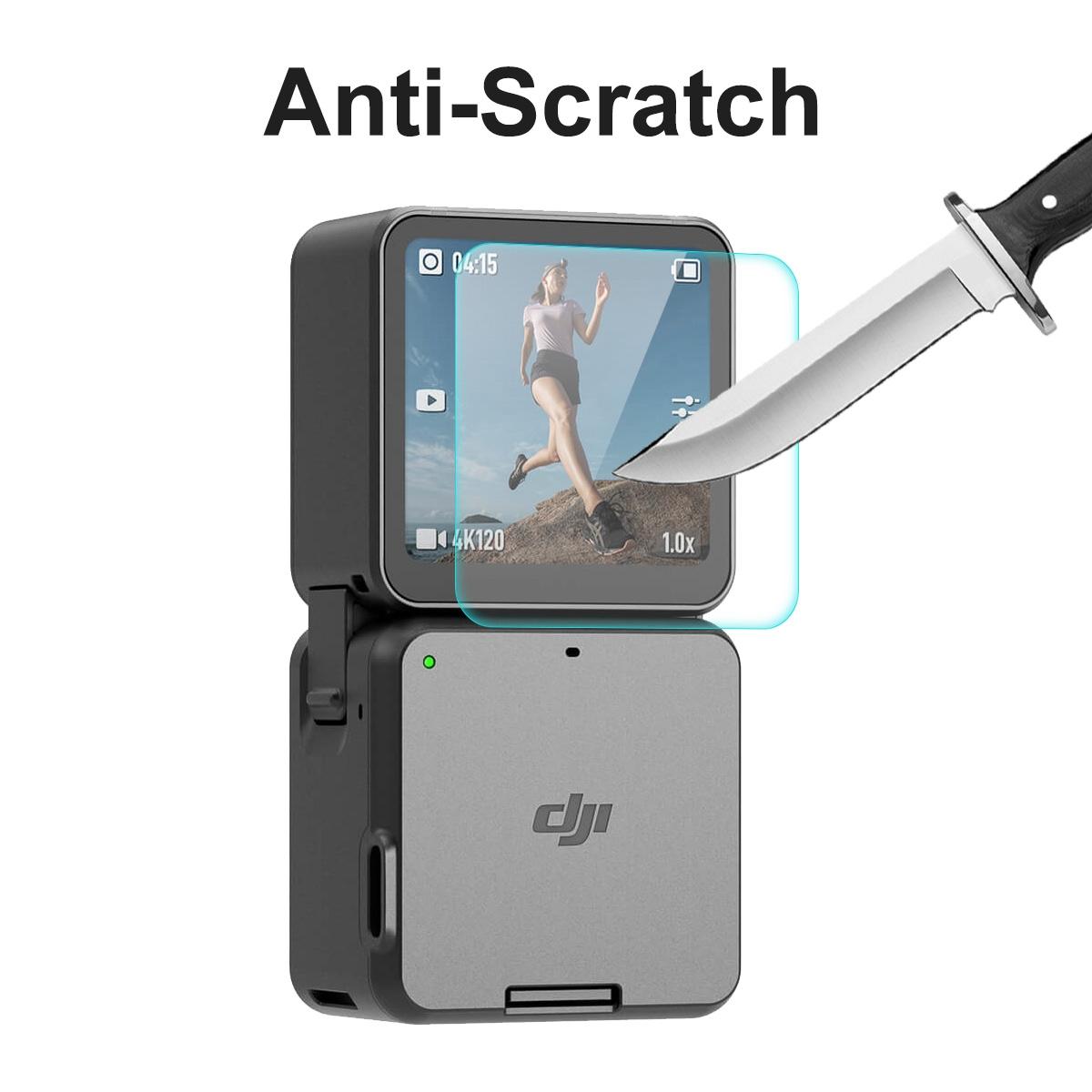 9H Tempered Glass Screen Film For Dji Action 2 Power Combo - 0.2Mm-1915198299372130305