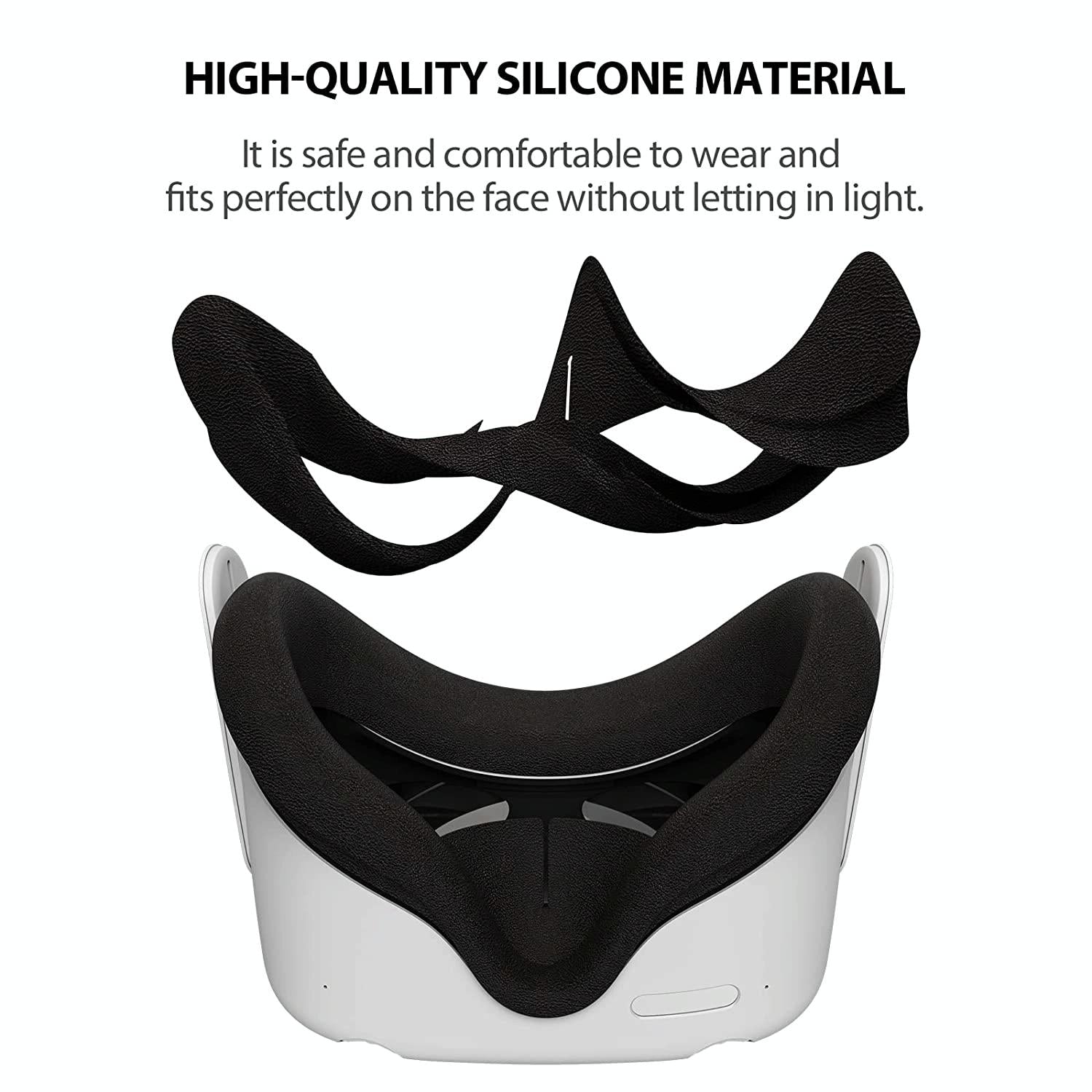 Silicone Cover For Oculus Quest 2 - Non-Slip-1915197752338419714