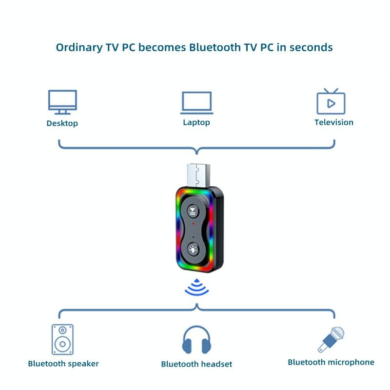 Bluetooth 5.3 Audio Receiver / Transmitter Adapter - Usb-1915197494699102211