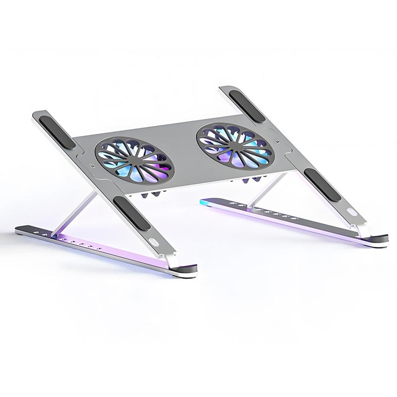 Adjustable Laptop Stand - Cooling Fans Included-1915197860694069248