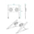Adjustable Laptop Stand - Cooling Fans Included-1915197860694069254