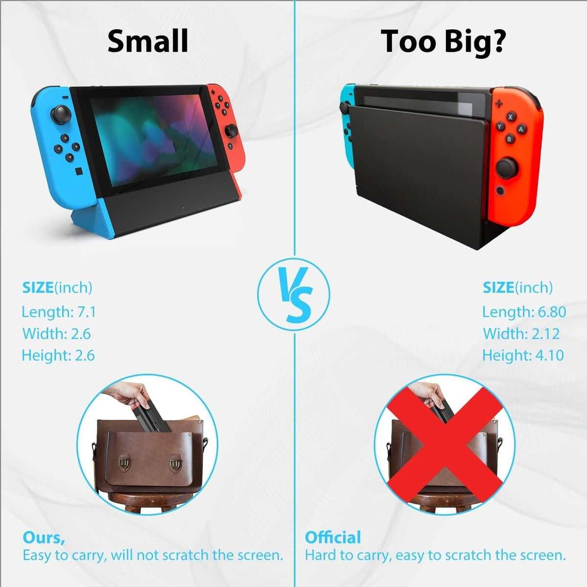 Nintendo Switch 4K Hdmi Adapter - Portable Dock-1915198409464221701