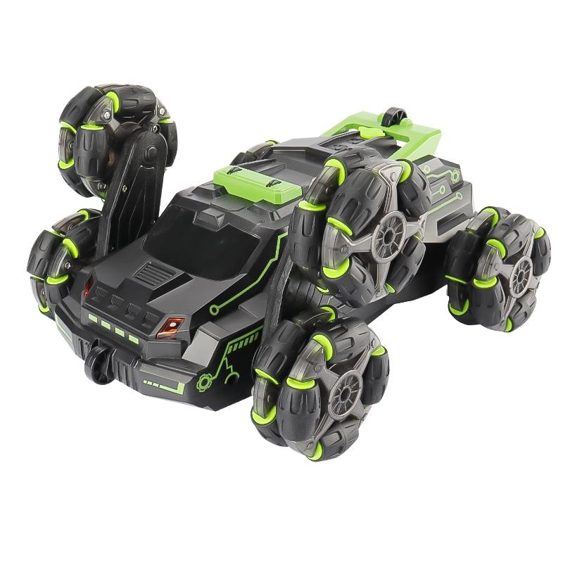 360-Degree Swing Arm Stunt Car With 2.4G Six-Wheel Drift Spray-1915198341919150083