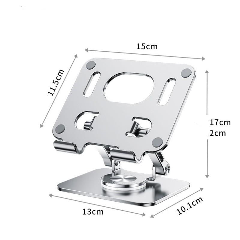360 Rotation Ergonomic Laptop Stand - Adjustable Height Aluminum-1964932275296669697