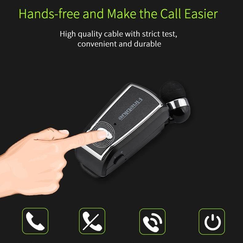 Mini Wireless Bluetooth Earphone - Black-1915198343269715970