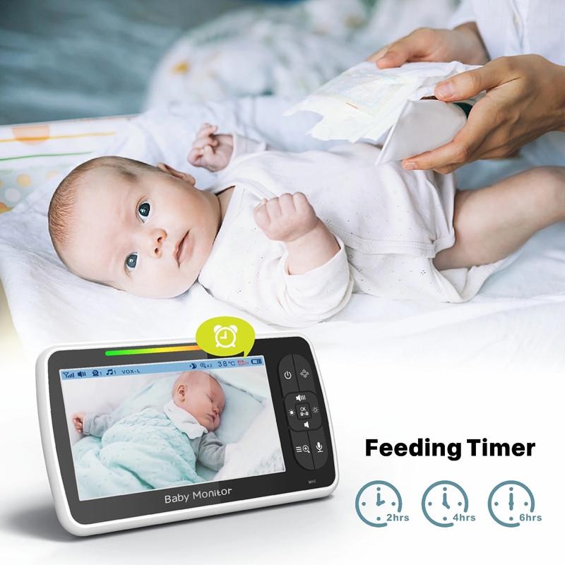 Wireless Baby Camera With Night Vision And Temperature Monitoring-1962691920207679491