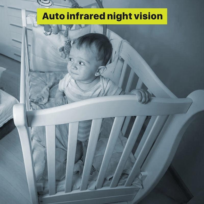 Wireless Baby Camera With Night Vision And Temperature Monitoring-1962691920207679492