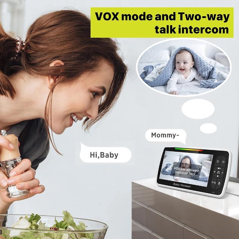 Wireless Baby Camera With Night Vision And Temperature Monitoring-1962691920207679493