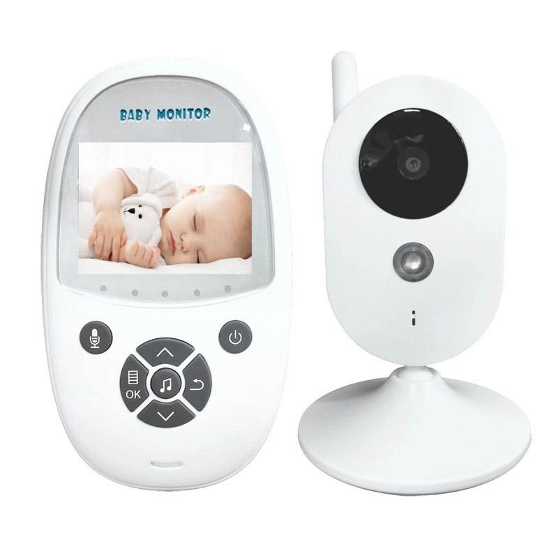 Smart Baby Monitor With Night Vision Camera And Music Player - 2.4Ghz Two Way Intercom-1915196523373793280
