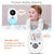 Smart Baby Monitor With Night Vision Camera And Music Player - 2.4Ghz Two Way Intercom-1915196523373793284