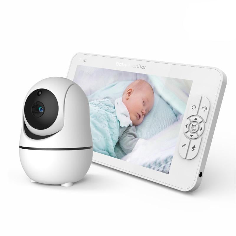 Wireless Baby Monitor With 7 Screen Night Vision & Two-Way Intercom-1943465051142885382