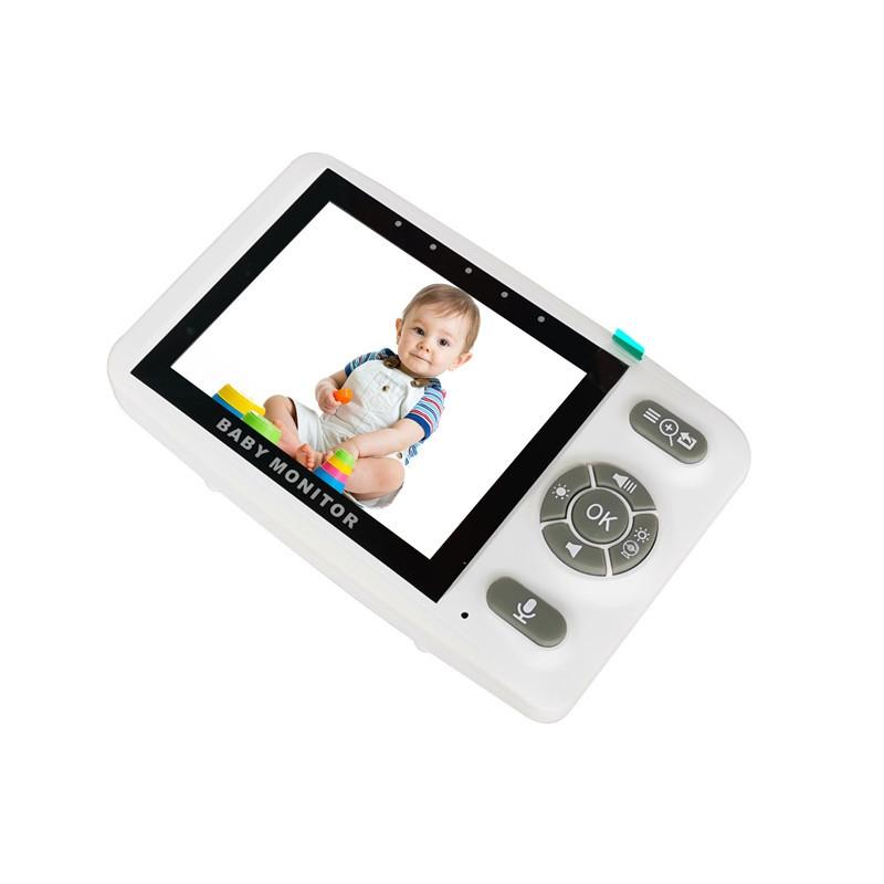 Wireless Baby Monitor With Night Vision Camera - 3.5 Inch Screen-1915196525043126273