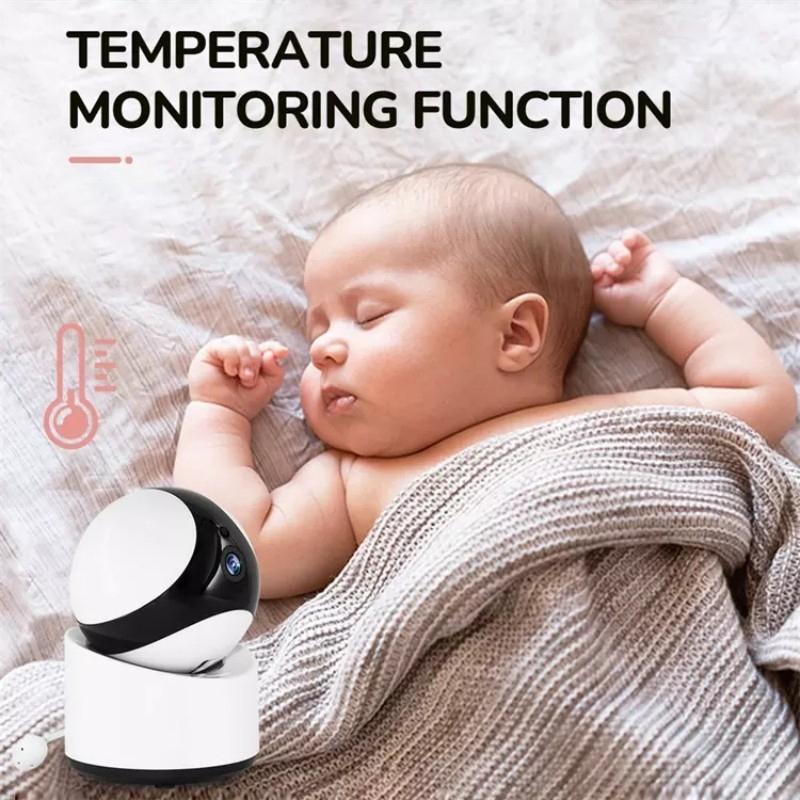 5 Wireless Video Baby Monitor With 5 Screen And Built-In Camera-1915196528662810625
