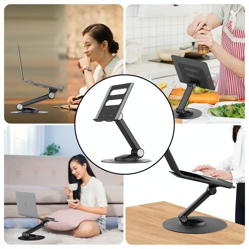 360 Degree Rotating Aluminum Laptop Stand Holder-1964932221936734213