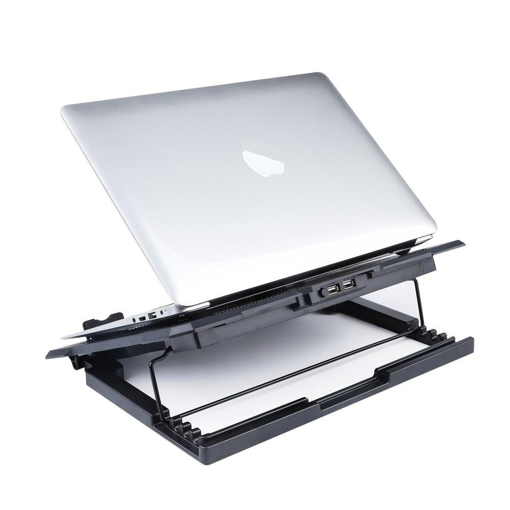 Adjustable Laptop Cooling Pad - Dual Usb Ports-1915197595450478596