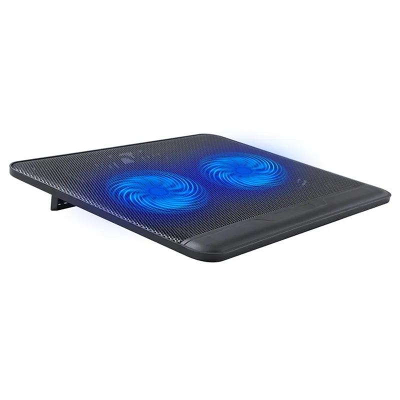 Efficient Dual Fan Laptop Cooling Pad - Led Light-1964932240504918017