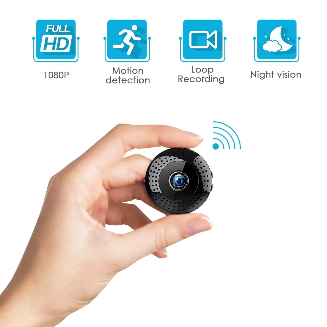 Mini Wireless Camera With 4K Hd Night Vision And Motion Detection For Home Security-1915197413199581190