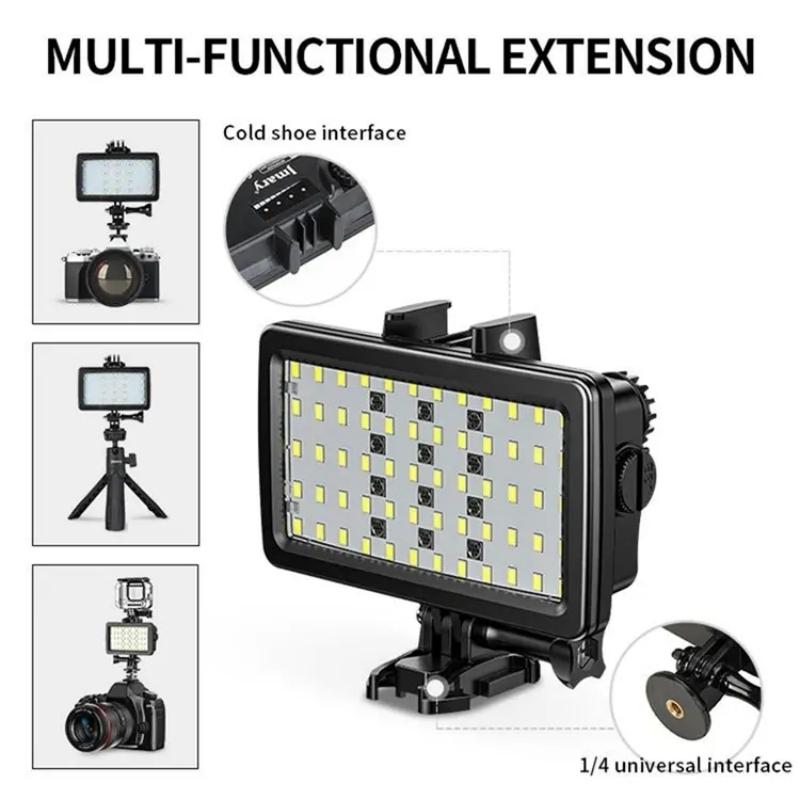 Rechargeable Diving Photography Waterproof Led Fill Light - Rgb-1922443438998032385
