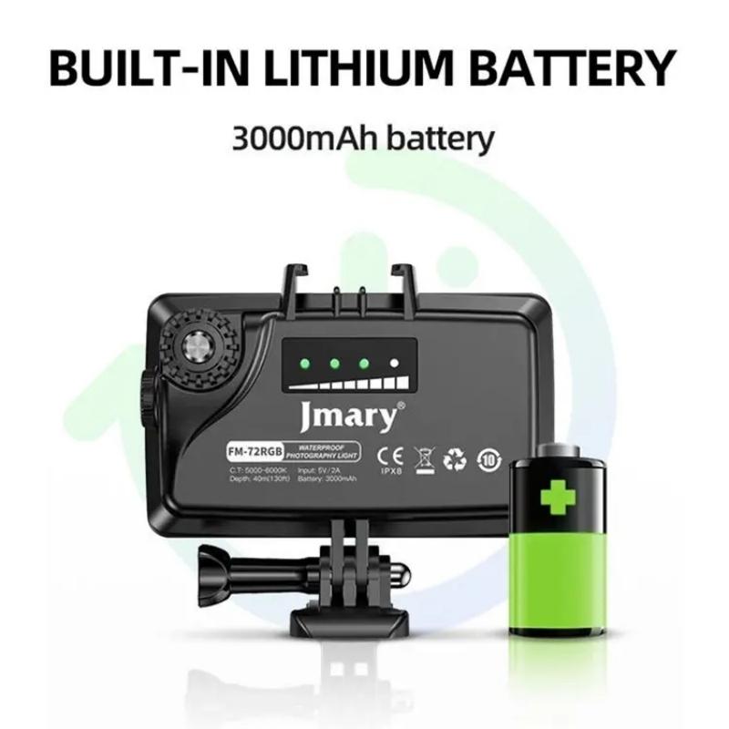 Rechargeable Diving Photography Waterproof Led Fill Light - Rgb-1922443438998032385
